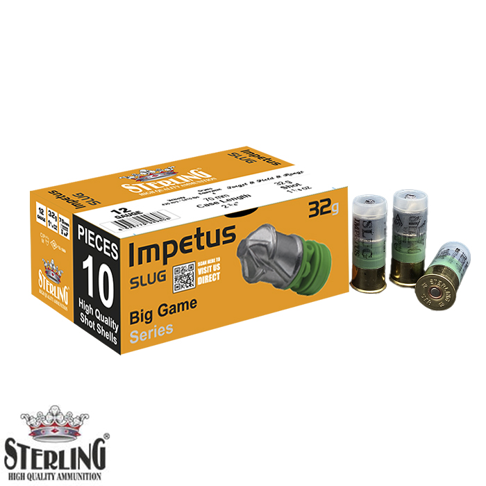 STERLING%2012Cal%20Impetus%20Slug-Tek%20Kurşun