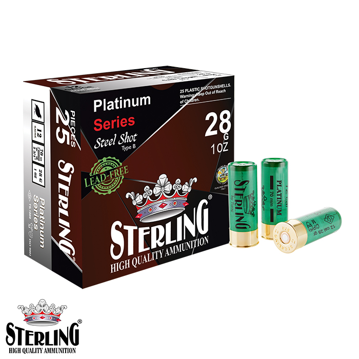 STERLING%2012%20Cal.%20Platinum%20Steel%2028%20G.%20No:6%20Fişek