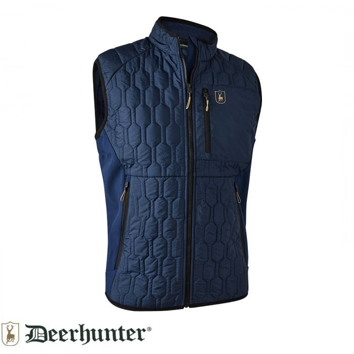 DEERHUNTER%20Mossdale%20Kapitone%20Mavi%20Yelek%20S