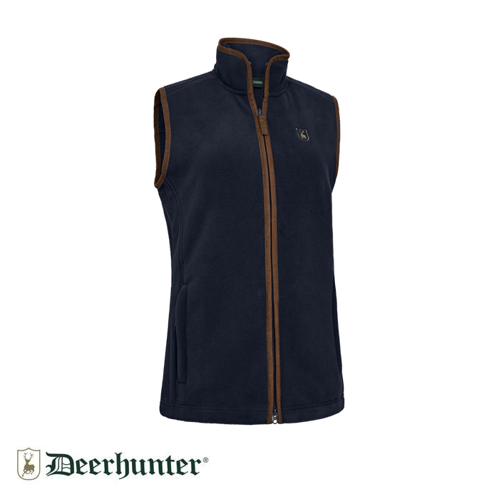 DEERHUNTER%20Lady%20Cumbria%20Koyu%20Mavi%20Polar%20Yelek%2038
