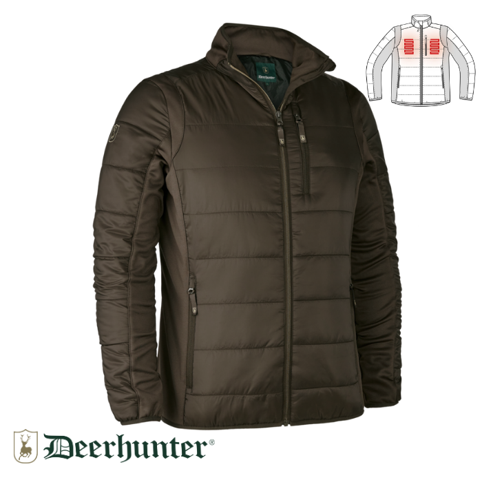DEERHUNTER%20Heat%20Padded%20Kahverengi%20Mont%20L