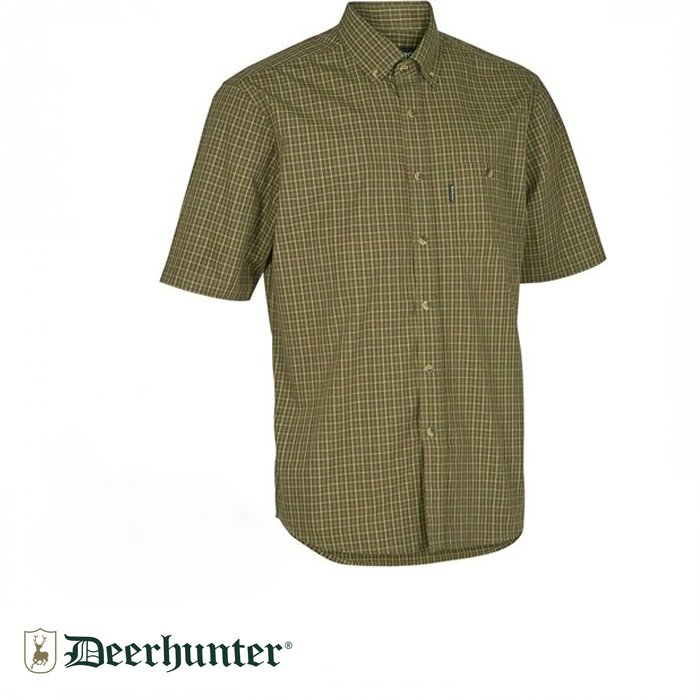 T.%20DEERHUNTERNıkhılYeşil%20Kareli%20Kısa%20Kol%20Gömlek%2041/42