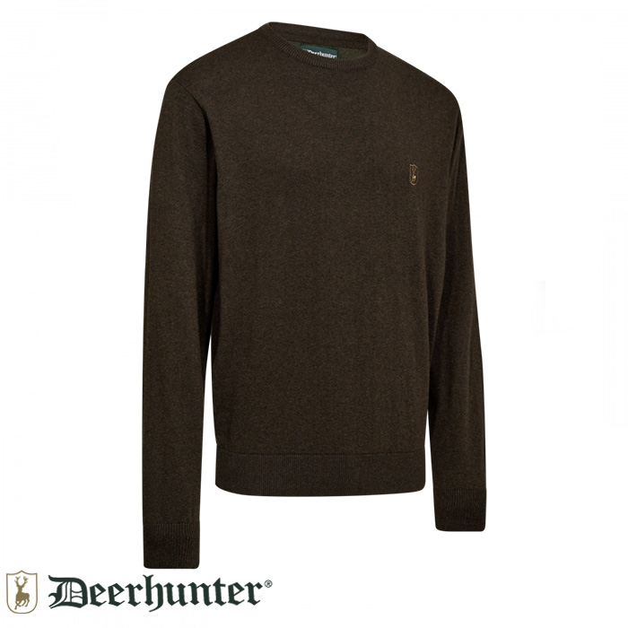 DEERHUNTER%20Harrington%20%20Kahverengi%20Yuvarlak%20Yaka%20Kazak%20L