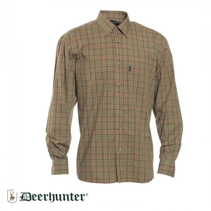 T.%20DEERHUNTER%20Marshall%20Red%20Kareli%20Uzun%20Kol%20Gömlek%2041/42