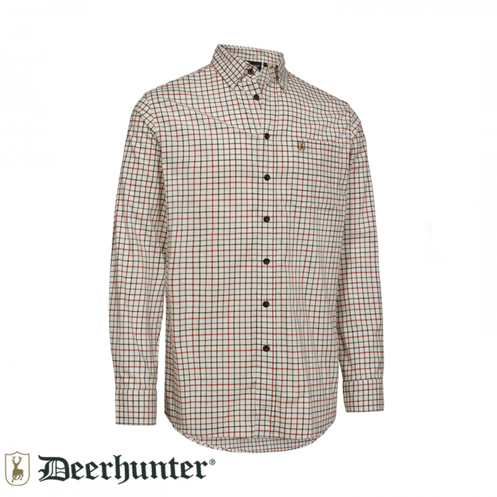 DEERHUNTER%20Gavin%20Turuncu%20Kareli%20Gömlek%2041/42