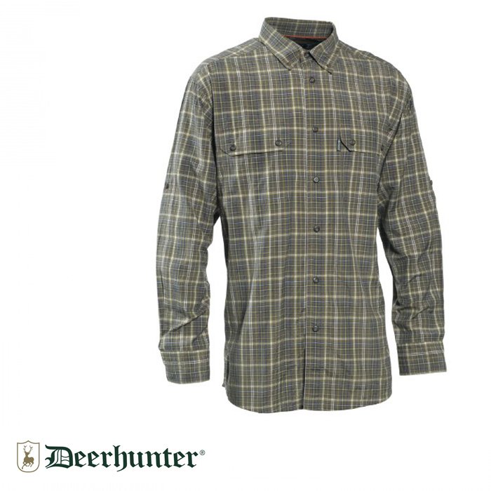 T.%20DEERHUNTER%20Elliott%20399%20Bambu%20Kareli%20Uzun.Kol%20Gömlek%2043/44