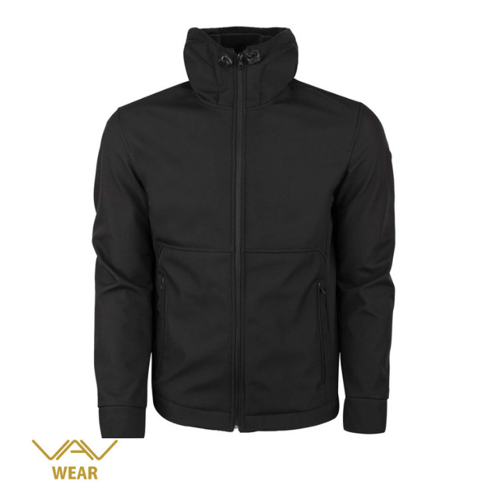 VAV%20Shell%20DT01%20Softshell%20Mont%20Siyah%20S