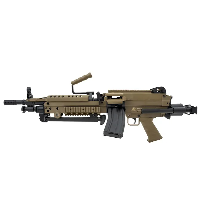 CYBERGUN%20FN%20Minimi%20%20M249%20Para%20Tan%20AEG%206%20mm