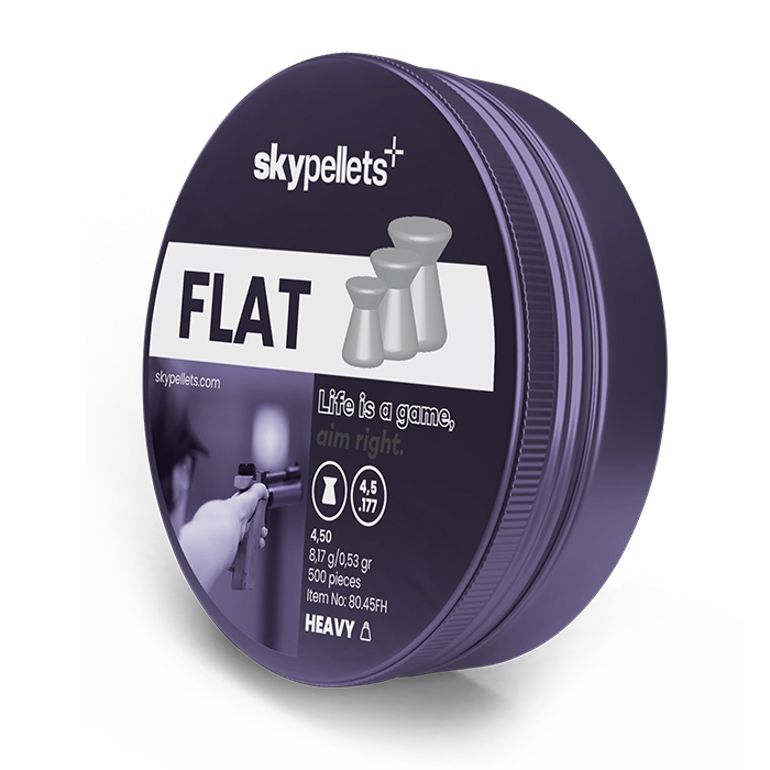 SKYPELLETS%20Flat%20Heavy%204,5mm%208,17%20Gr%20H.%20Saçma%20500