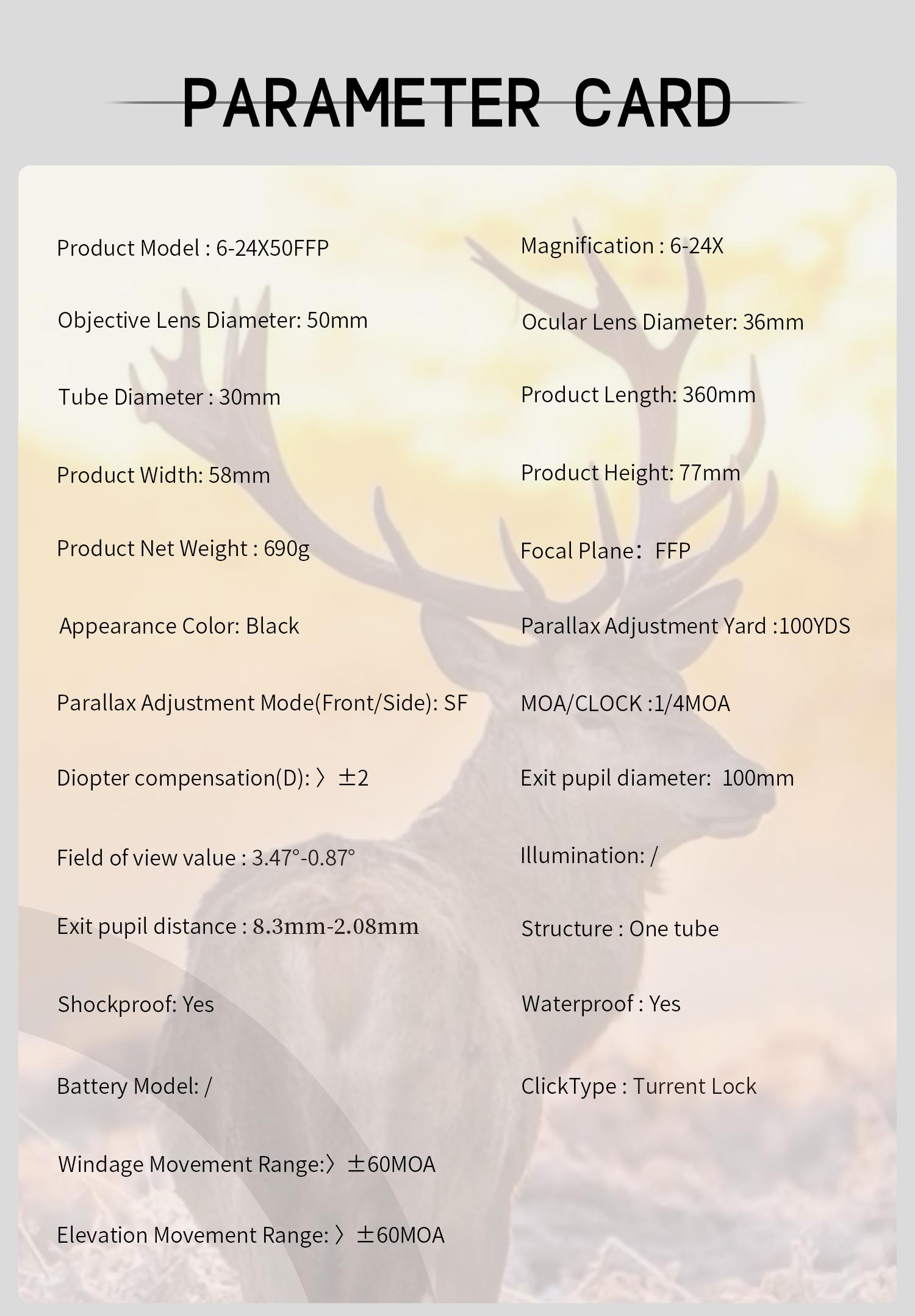 T-Eagle%20ST%206-24x50%20SF%20FFP%20Tüfek%20Dürbünü
