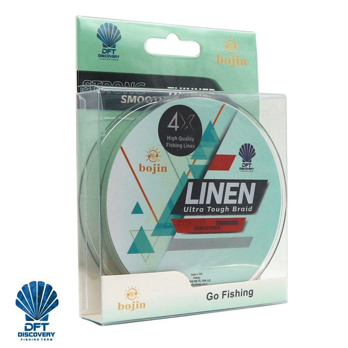DFT%20Bojin%204X%20Linen%20İp%20Misina%200.18%20mm%20300%20m%20Yeşil