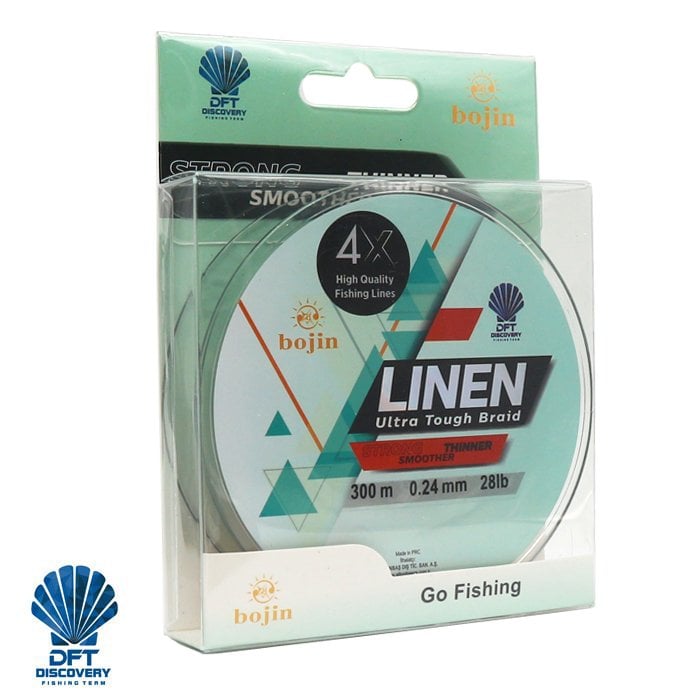 DFT%20Bojin%204X%20Linen%20İp%20Misina%200.24%20mm%20300%20m%20%20Yeşil