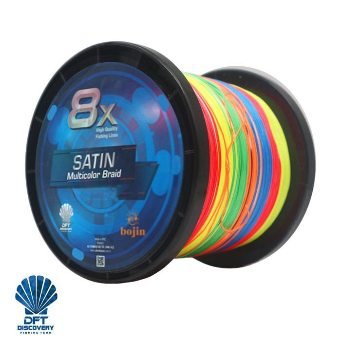 DFT%20Bojin%208X%20Satin%20M.Color%20İp%20Misina%20%200.50mm%201000m