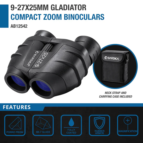 BARSKA%20GLADIATOR%209-27X25%20Zoomlu%20El%20Dürbünü
