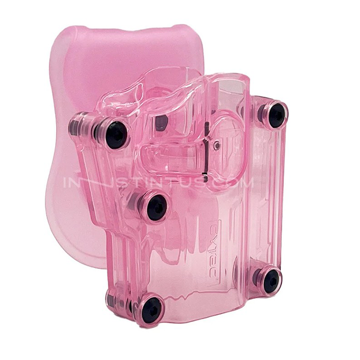 CYTAC%20Pembe%20Şeffaf%20Mega-Fit%20Paletli%20Tabanca%20Kılıfı