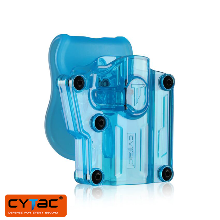 CYTAC%20Mavi%20Şeffaf%20Mega-Fit%20Paletli%20Tabanca%20Kılıfı