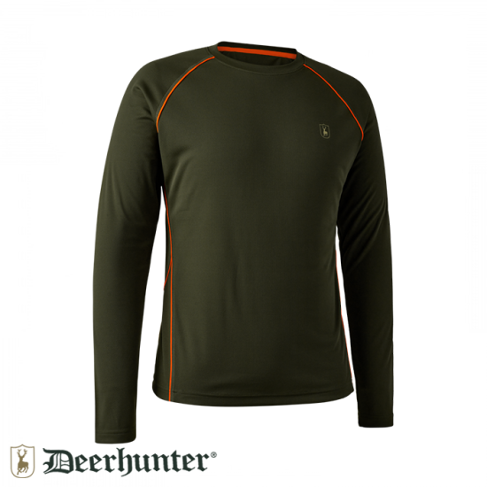 DEERHUNTER Chamois Uzun Kollu Tişört 361 Yeşil 2XL