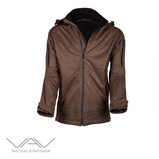 T. VAV Shell HT-01 Softshell Mont Kahverengi - XL