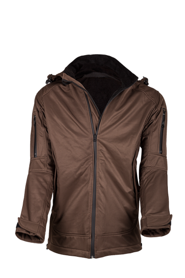 T. VAV Shell HT-01 Softshell Mont Kahverengi - XXL