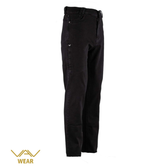 VAV Jeantac-12  Denim Kot Pantolon Siyah XXL