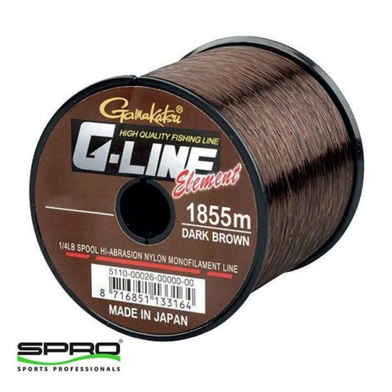 SPRO G-Line Element 0,30mm  6,8 Kg Kahverengi Misina