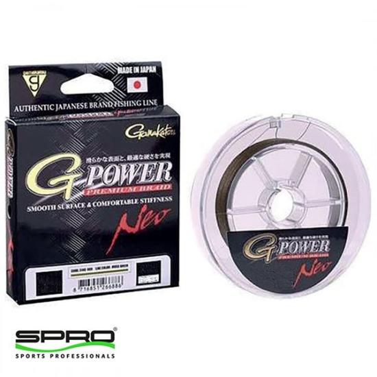 Gamakatsu G-Power Premium Braid 135M MG 0,09M İp Misina