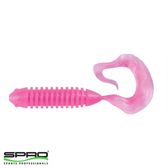 SPRO Wave Tail Grub 3’’ Pearl Pink Balık Yemi