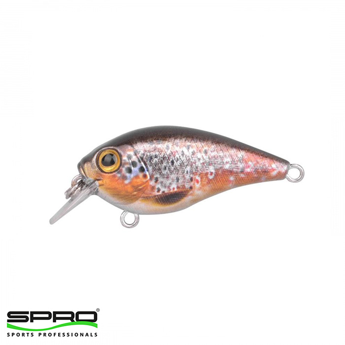 SPRO%20Ikiru%20Crank%20Kahverengi%20Trout%204,5cm%20Maket%20Yem