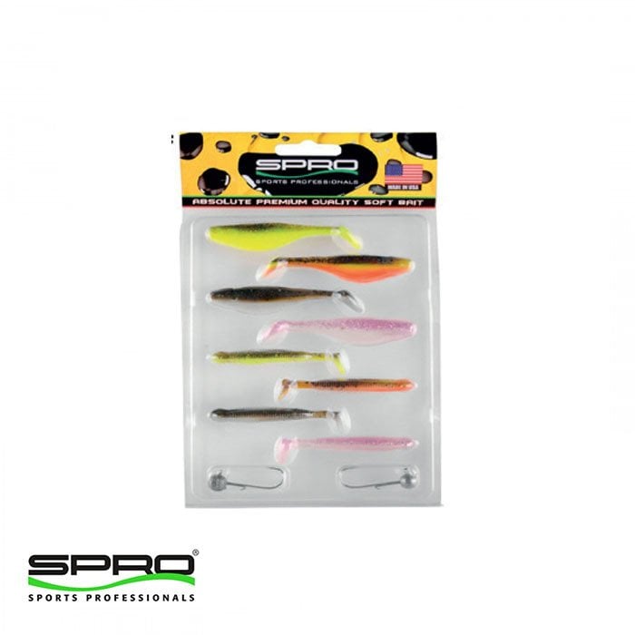 T.SPRO%20Ready%204%20Fish%20Silikon%20Yem%20&%20Jig%20Head%20Seti%20F7-8%201/8