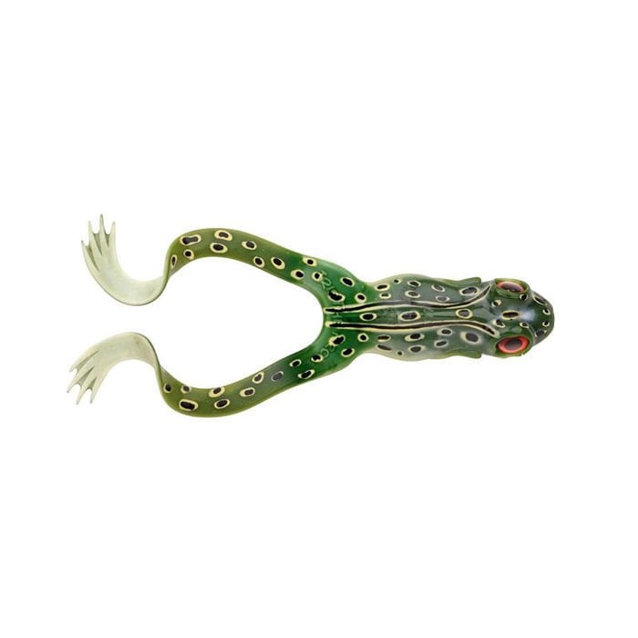 SPRO%20Iris%20The%20Frog%2010Cm%20Silikon%20Yem%20UV%20Natural%20Green