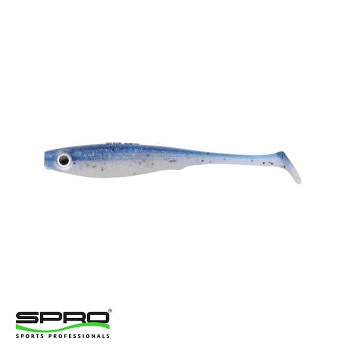 SPRO%20Iris%20Pop-Eye%2010Cm%20Silikon%20Yem%20UV%20Blue%20Disco%201/1