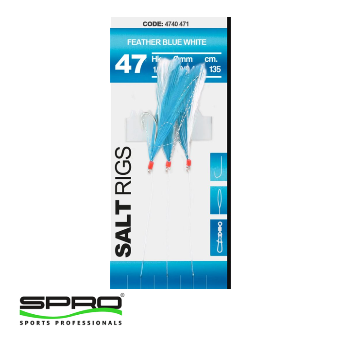 SPRO%2047%20Salt%20Rig%20Feather%20Blue%20White%20#1/0%203H