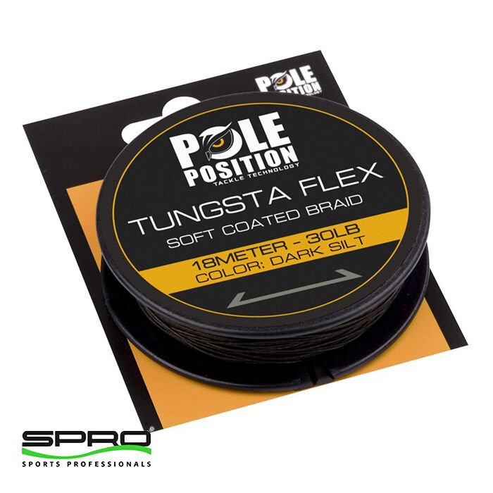 SPRO%20Tungstaflex%20Dark%20Silt%20Örgü%20Misina%2030LB%2018M