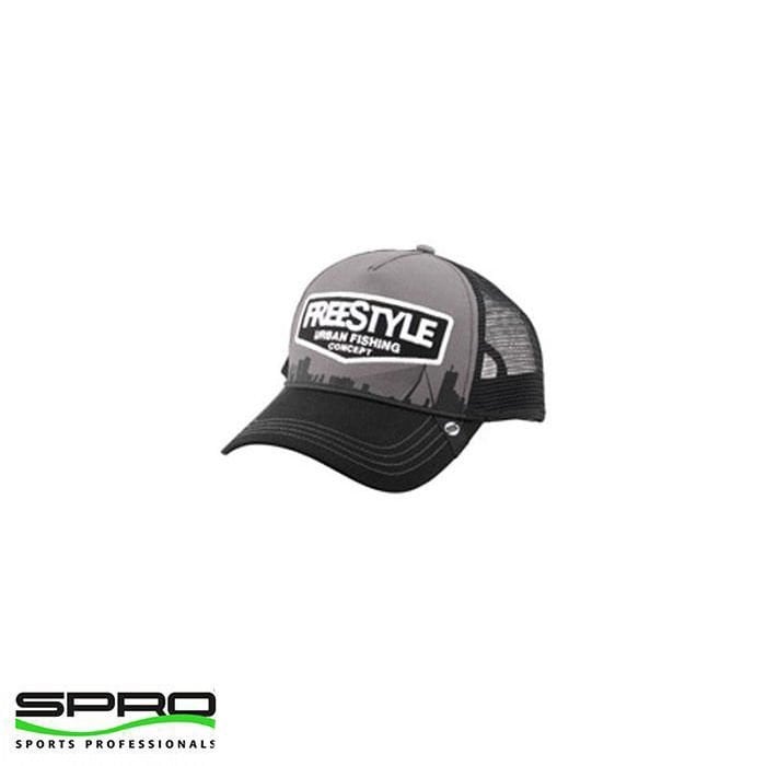 SPRO%20Trucker%20Gri%20Şapka