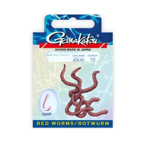 T.D.%20GAMAKATSU%20BKS-5260R%20Red%20Worm%20İğne%20Takımı%2045%20cm%20#6