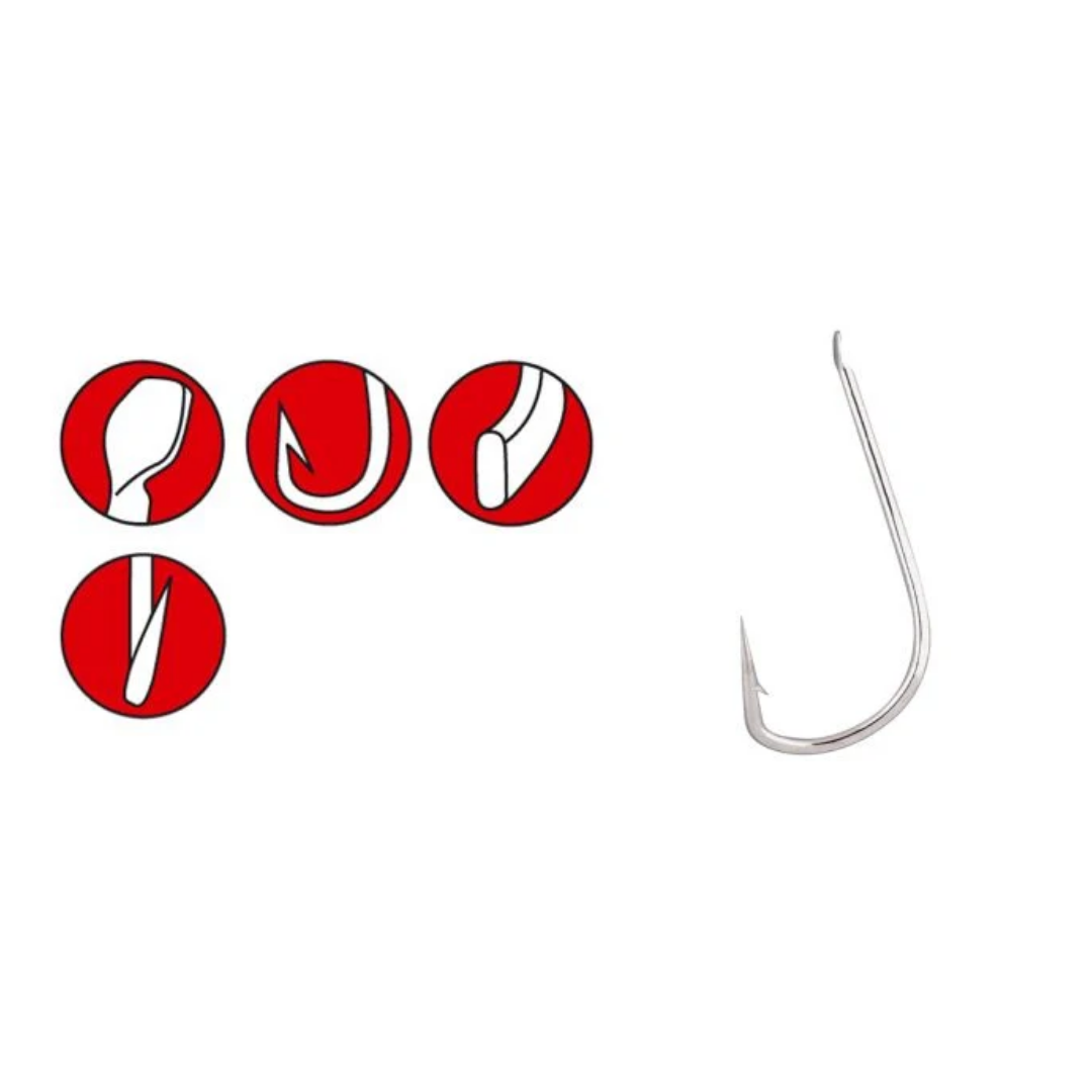 GAMAKATSU%20Trout%20Master%20A1%20LS-608N%20Nikel%20#4%20İğne