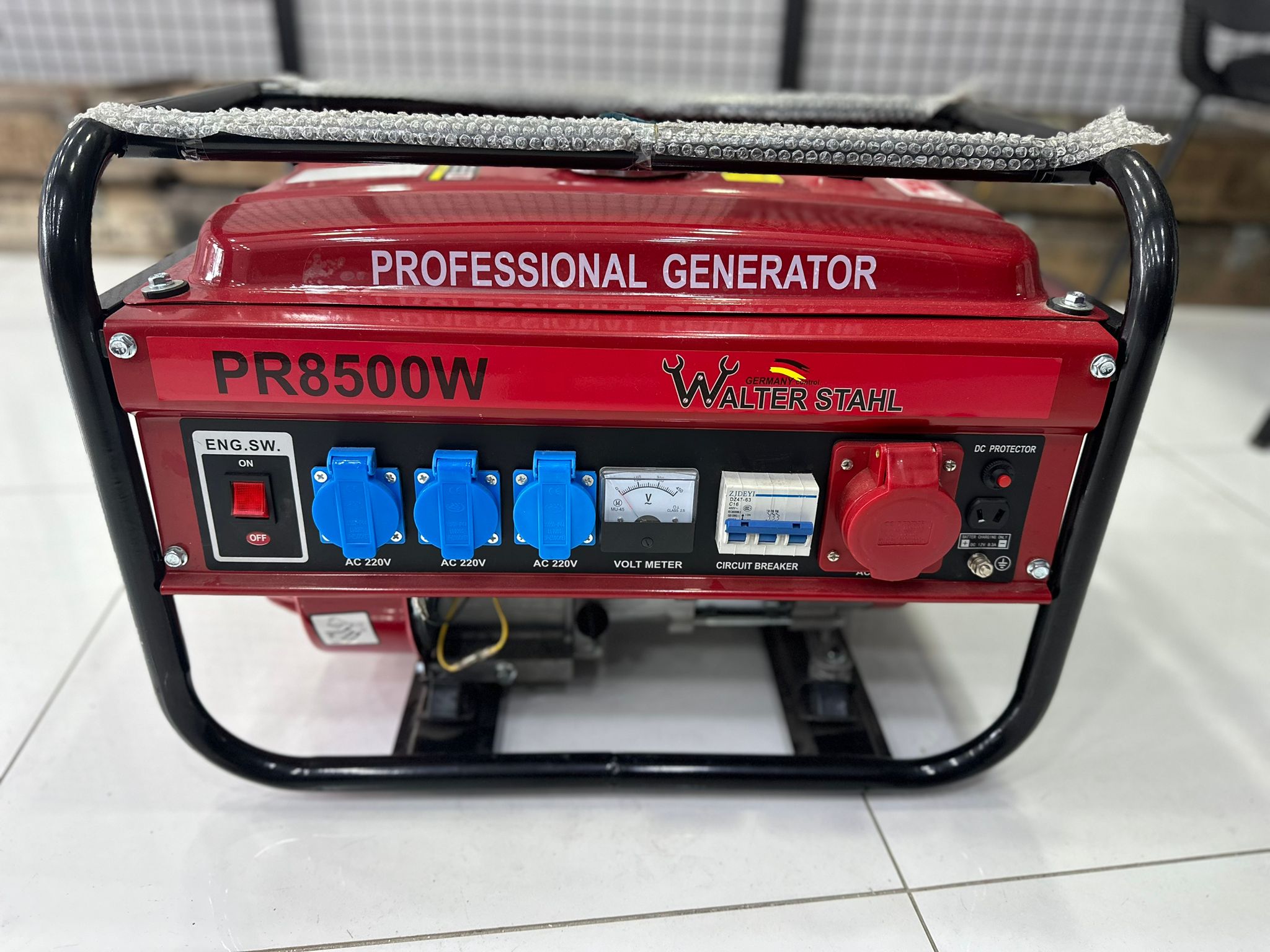 Yeni Walter, Stahl, PR8500W, benzinli, jeneratör, - Taktikal Ürünler